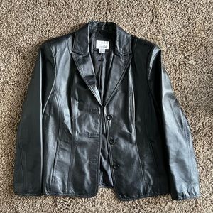Womens leather jacket